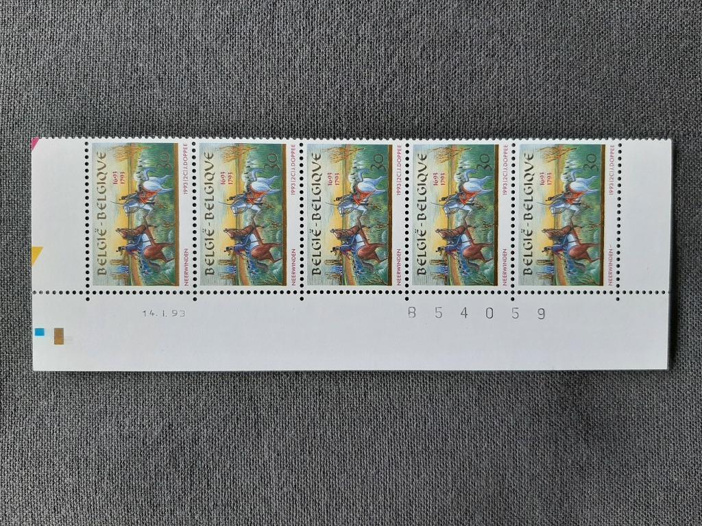 Postzegel Belgie - Geschiedenis - Postfris, Timbres & Monnaies, Timbres | Europe | Belgique, Non oblitéré, Timbre-poste, Autre