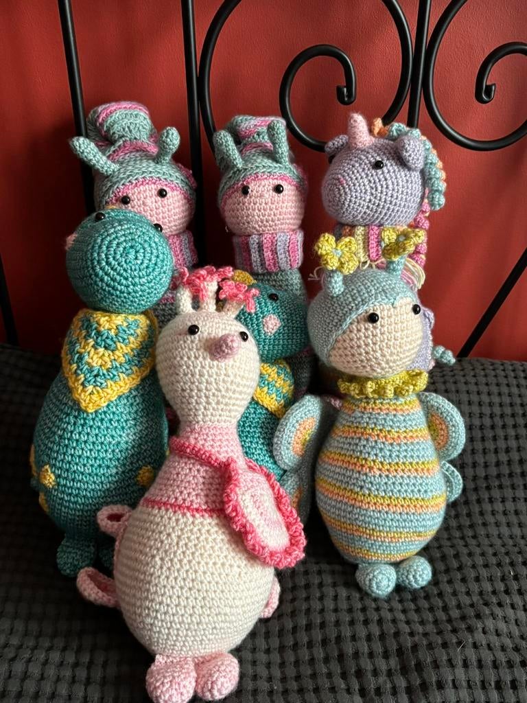 Zelfgehaakte geefbeestjes, Kinderen en Baby's, Ophalen of Verzenden, Nieuw, Overige typen
