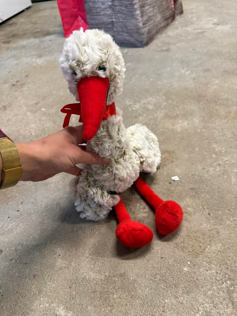 Peluche cigogne Alsace, Enlèvement ou Envoi, Neuf