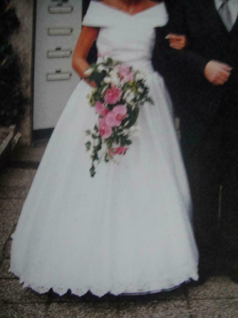 Robe de mariée taille 38, ANDERE, Comme neuf, Robe de mariée, Blanc