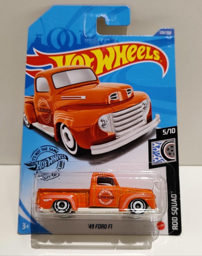 Hot Wheels '49 FORD F1 Rod Squad (2018), Hobby en Vrije tijd, Modelauto's | Overige schalen, Ophalen of Verzenden