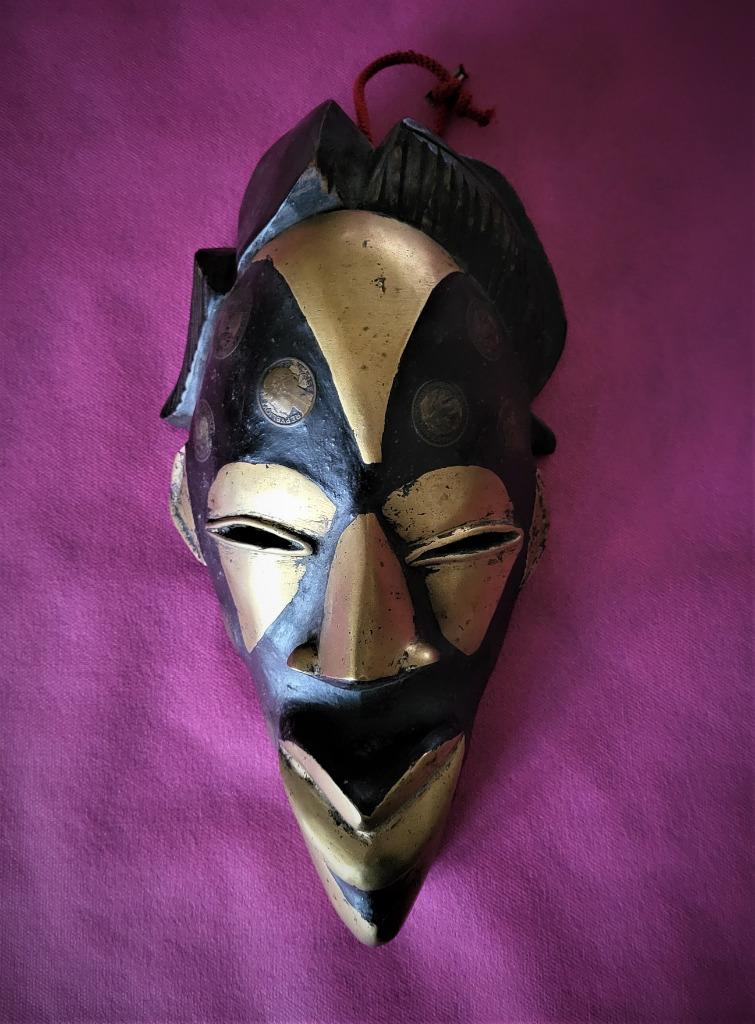 Ancien masque Tikar Cameroun, Antiquités & Art, Enlèvement ou Envoi