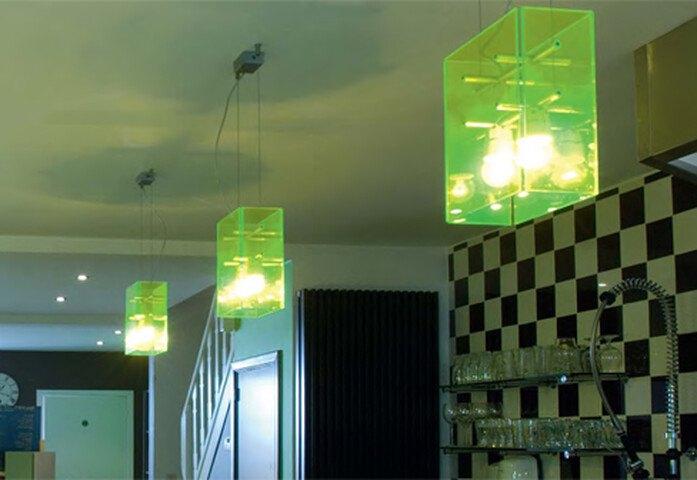 DARK Bridge Two Groen + LED lampen twv. €59 (gratis), Huis en Inrichting, Ophalen of Verzenden, Led