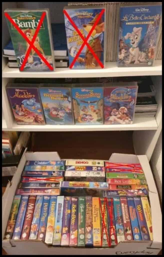 VHS en vrac (tous les genres) 📼 CINEMA & TELEVISION, Cd's en Dvd's, VHS | Film, Gebruikt, Overige genres, Ophalen of Verzenden