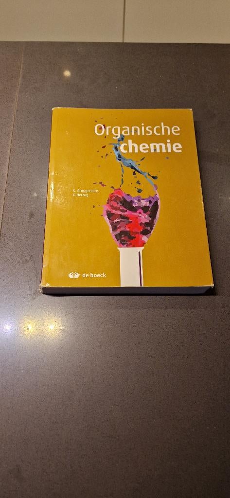organische chemie boek, Boeken, Ophalen, Zo goed als nieuw, Overige wetenschappen