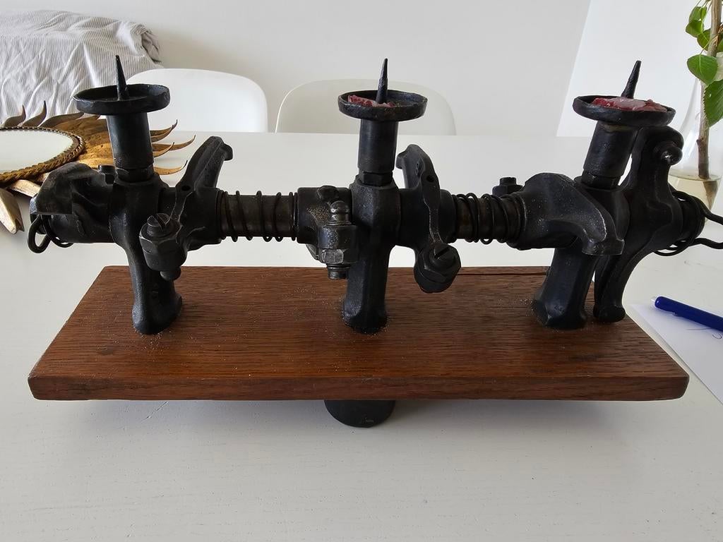 tuimelaaras-samenstel (rocker shaft assembly),, Antiek en Kunst, Kunst | Overige Kunst, Ophalen of Verzenden