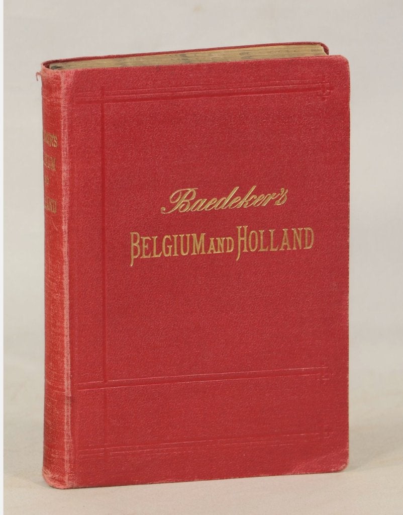 Baedeker Belgium and Holland uit 1897, Ophalen