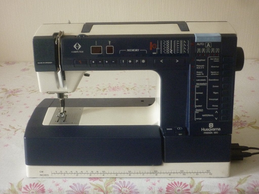 Naaimachine Husqvarna Prisma 980, Ophalen of Verzenden, Gebruikt, Naaimachine, Husqvarna