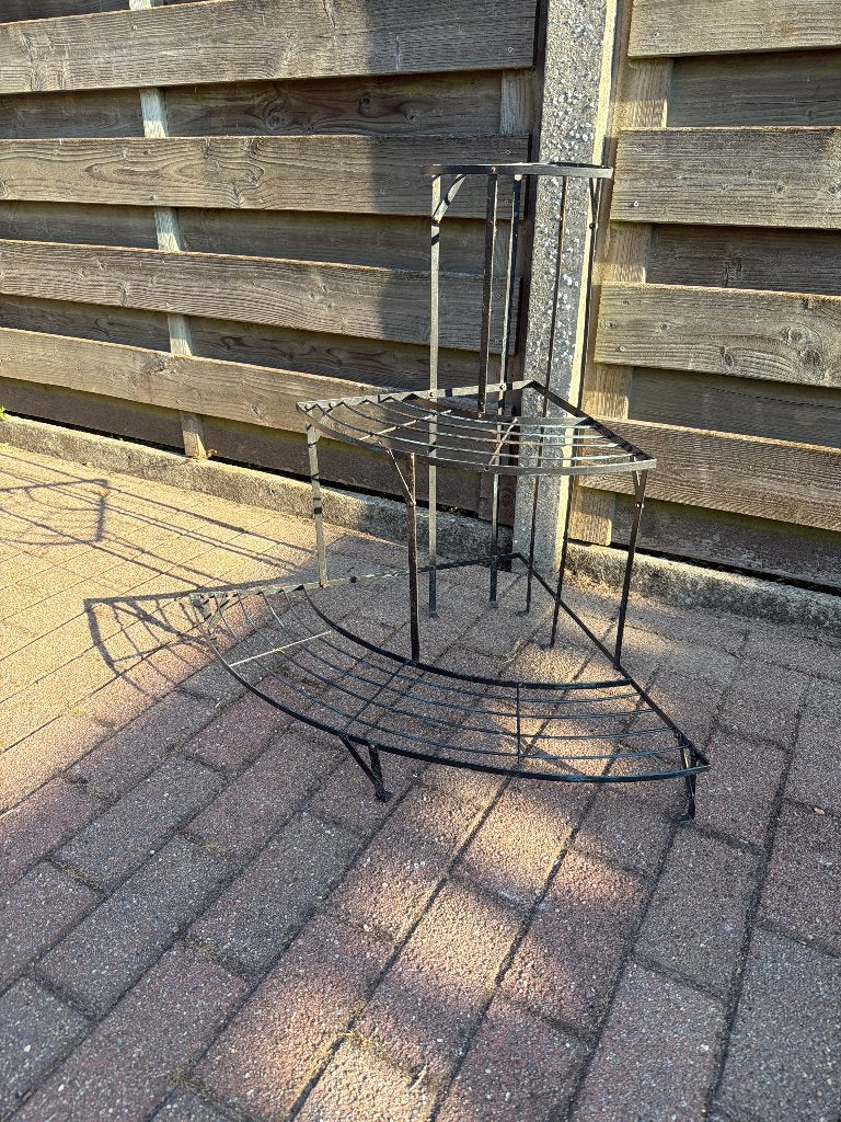 Plantenrek, Tuin en Terras, Ophalen, Gebruikt, Metaal, Tuin