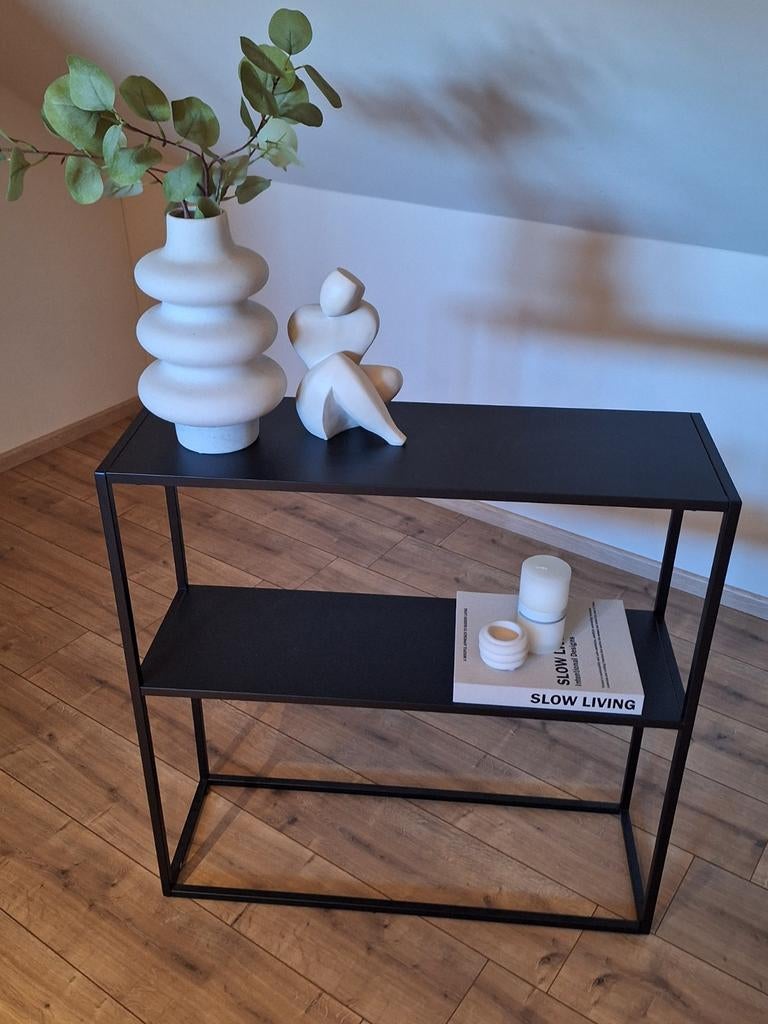 Sidetable, Ophalen, Gebruikt, Metaal, 25 tot 50 cm