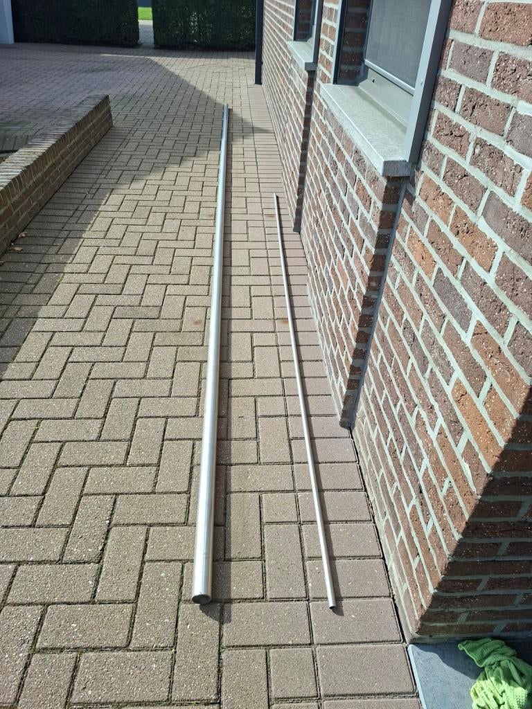 8 dikke buizen rvs 304  6 mtr lengte ook apart te koop, Enlèvement