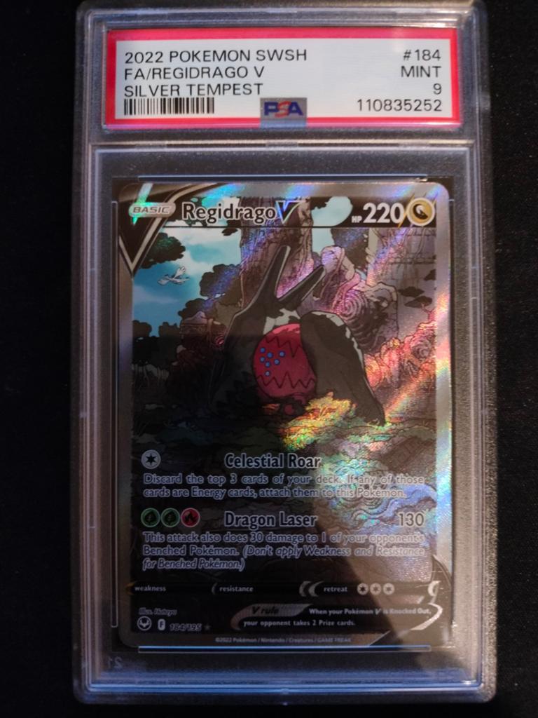 Regidrago V PSA 9, Hobby en Vrije tijd, Verzamelkaartspellen | Yu-gi-Oh!, Ophalen of Verzenden