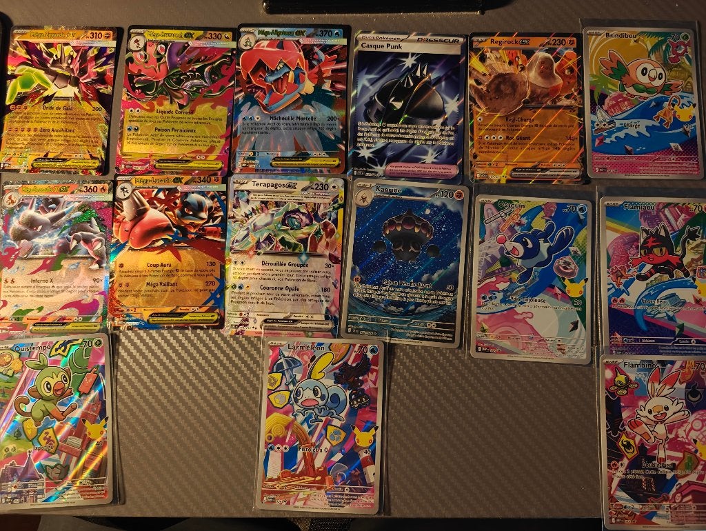 Lot de 1250 cartes Pokémon+ Boîte métallique de rangement, Enlèvement, Comme neuf, Plusieurs cartes