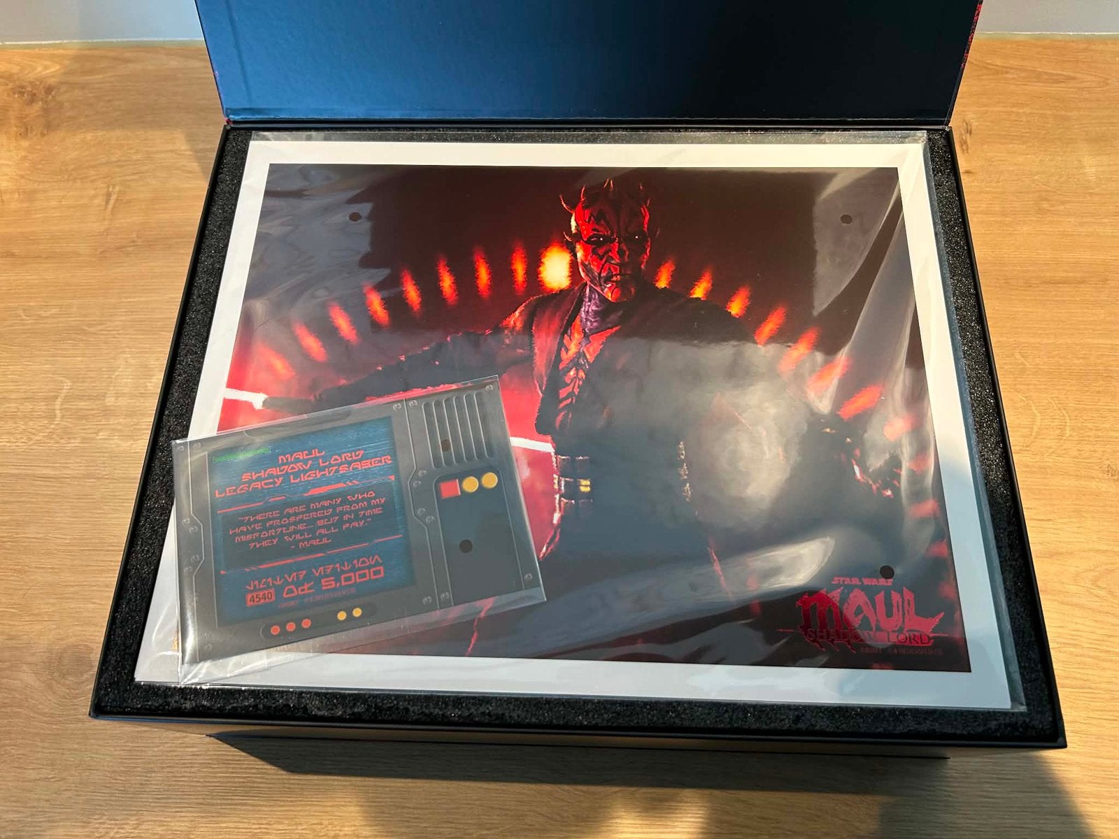 Poignée Legacy en édition limitée *Sealed* Dark Maul, Collections, Star Wars, Envoi, Neuf, Réplique
