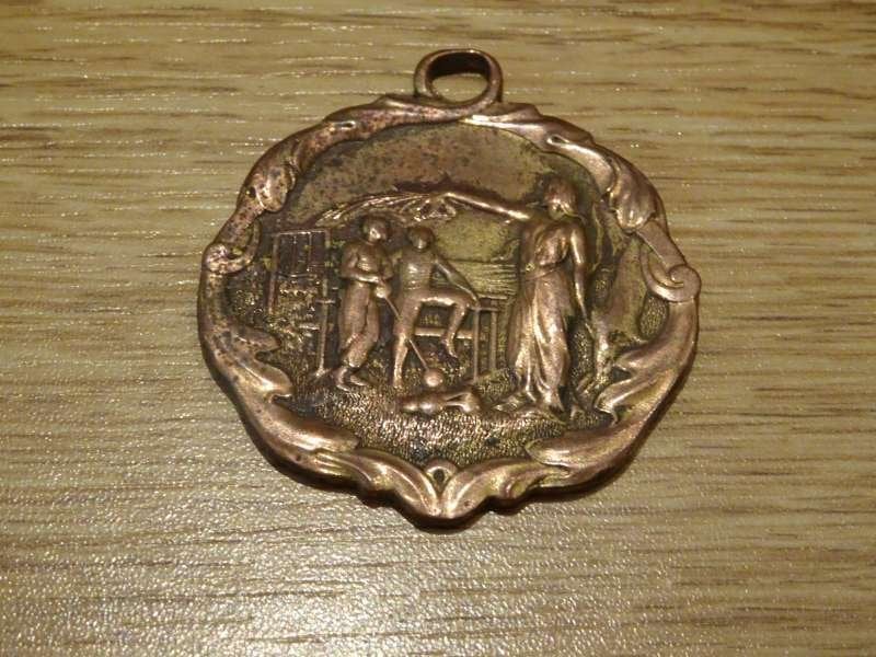 Oude medaille, Ophalen of Verzenden, Overige materialen