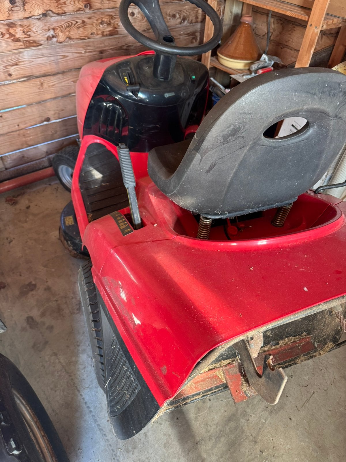 Tracteur tondeuse autoportée - Moteur Tecumseh 13 HP, Jardin & Terrasse, Tondeuses autoportées, Enlèvement, Utilisé, Démarrage électrique
