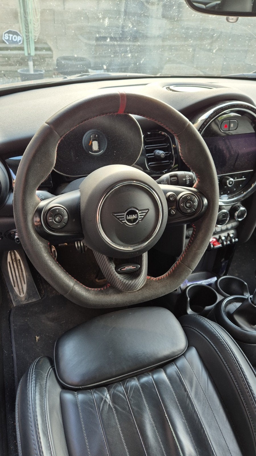 MINI JCW 230CV, Autos, Mini, Cuir, Achat, Boîte manuelle, Noir