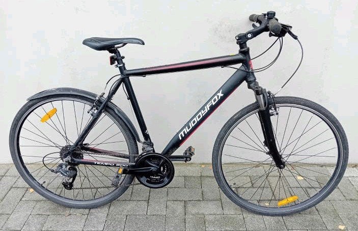 Kinderfiets MTB mountainbike Muddyfox 28inch 24speed 56cm 🚴, Fietsen en Brommers, 28 inch, Gebruikt, Vering, Velgrem