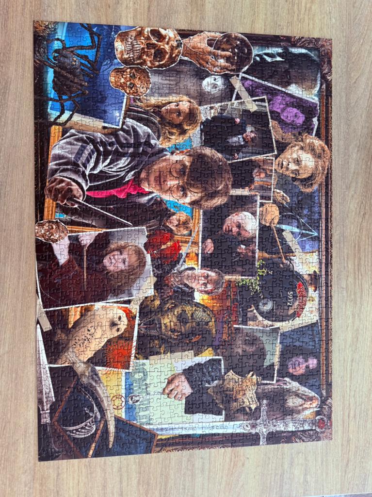 2 Puzzles 1000 pieces complets, Enlèvement ou Envoi, Comme neuf, Puzzle