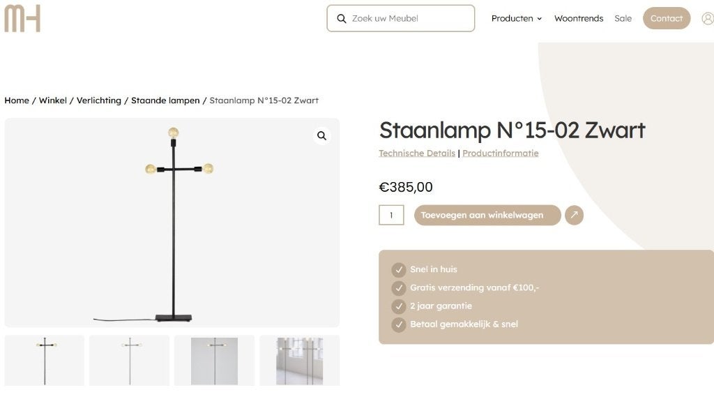 2 Nieuwe Serax lampen, Ophalen, Nieuw