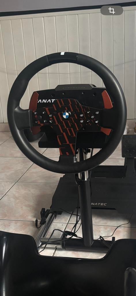 Fanatec volant bmw csl, Consoles de jeu & Jeux vidéo, Consoles de jeu | Sony Consoles | Accessoires, Comme neuf, Enlèvement