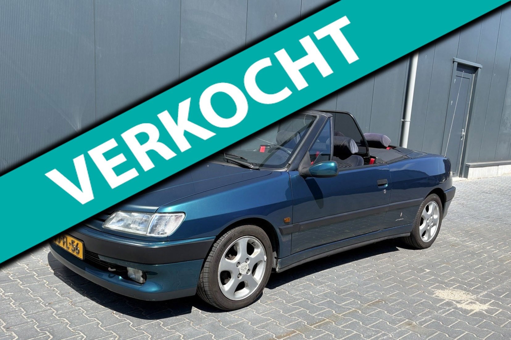 Peugeot 306 Cabriolet 2.0 Airco, elektr kap, Autos, Euro 2, Boîte manuelle, 2 portes, Particulier