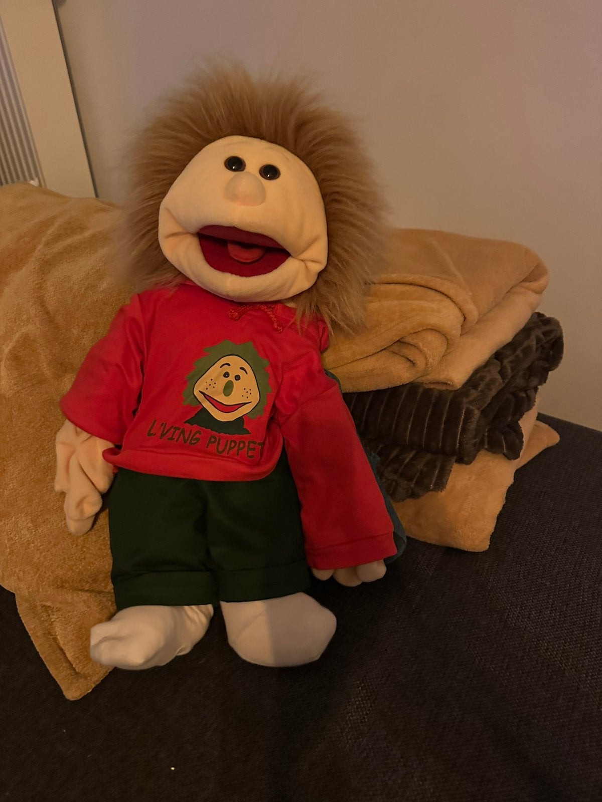 Living puppets Florian 65cm klaspop, Ophalen, Zo goed als nieuw