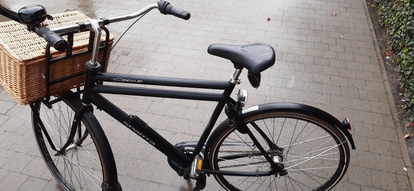 Sparta mandfiets zwart torpedo, Goederen, Zo goed als nieuw, Trommelrem, Ophalen