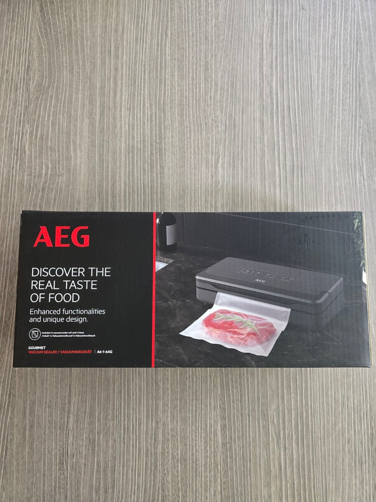 AEG Vacuum sealer A6-1-6AG vacuummachine voor in de keuken, Ophalen of Verzenden, Zo goed als nieuw