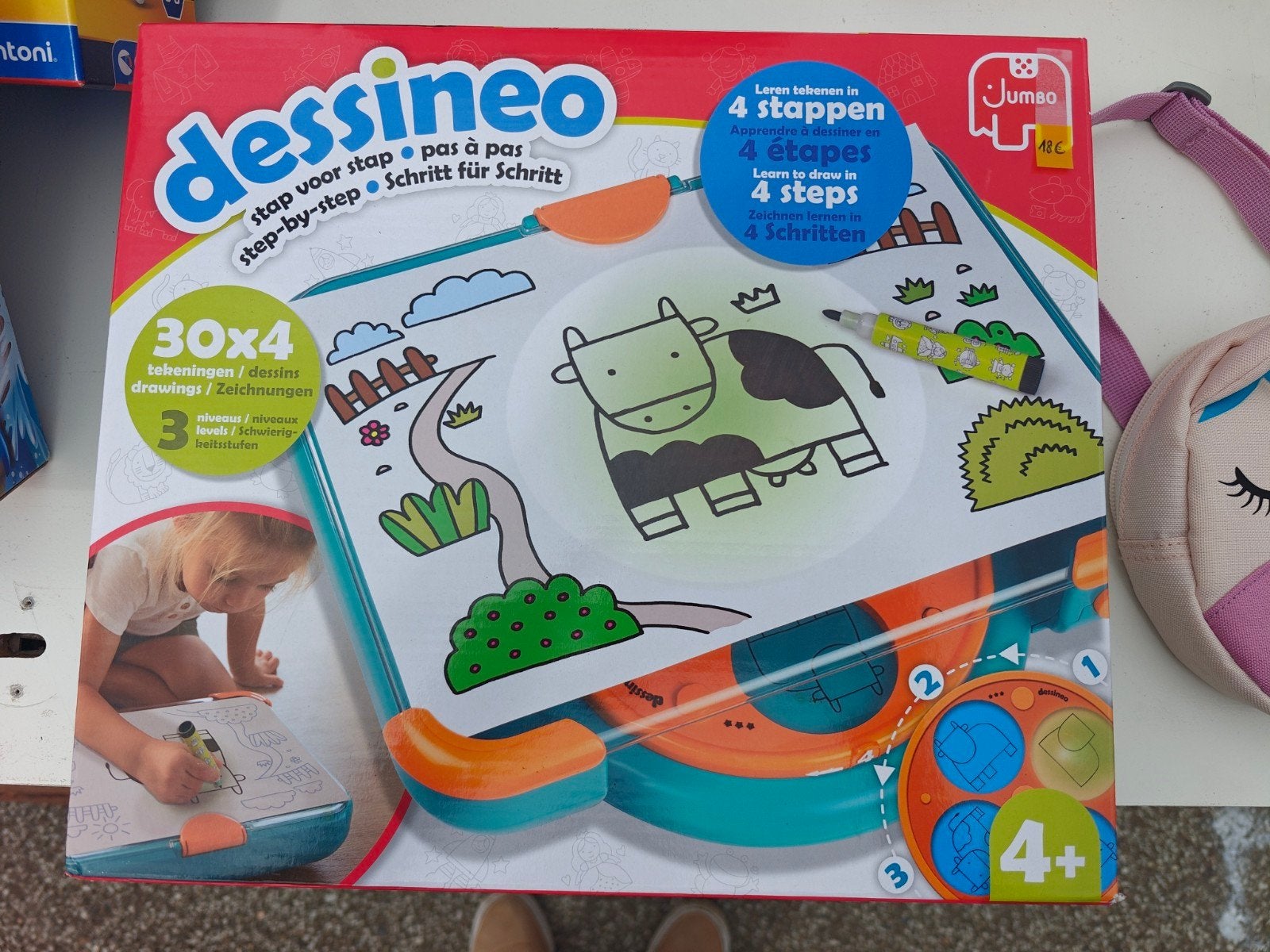Teken lichtbak dessineo, Kinderen en Baby's, Ophalen of Verzenden