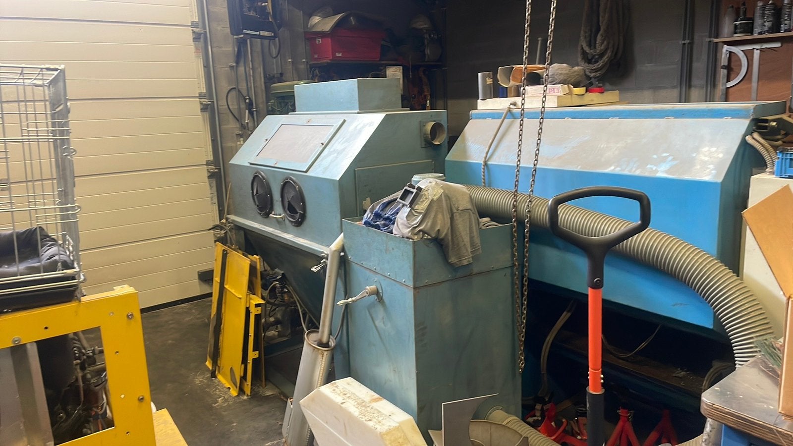Zandstraalcabine met filter, Doe-het-zelf en Bouw, Ophalen