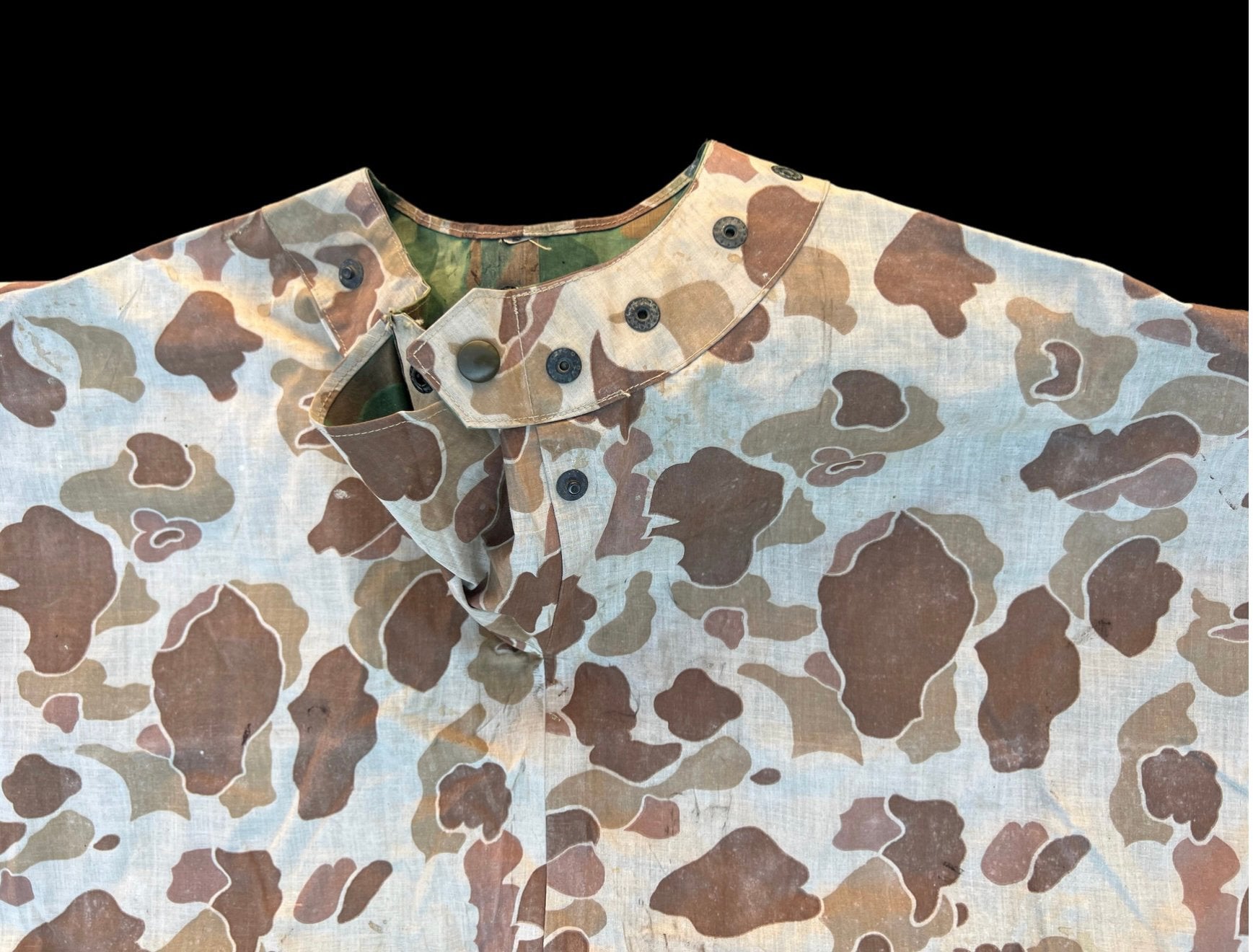 Originel  US WW2 USMC Rain Poncho, Verzamelen, Militaria | Tweede Wereldoorlog, Ophalen of Verzenden