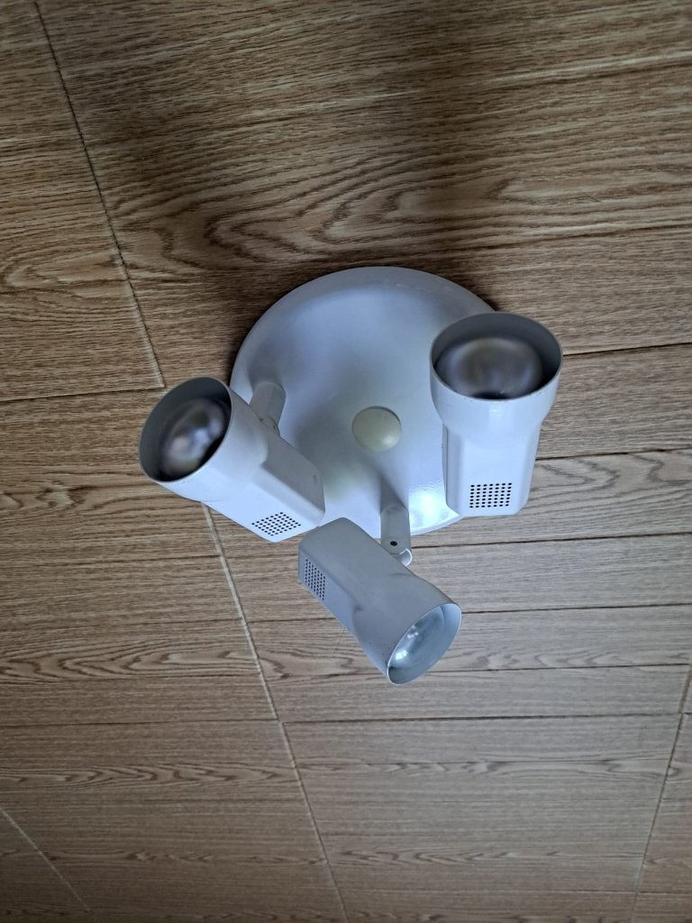 Vintage plafondlamp jaren 70, Ophalen of Verzenden