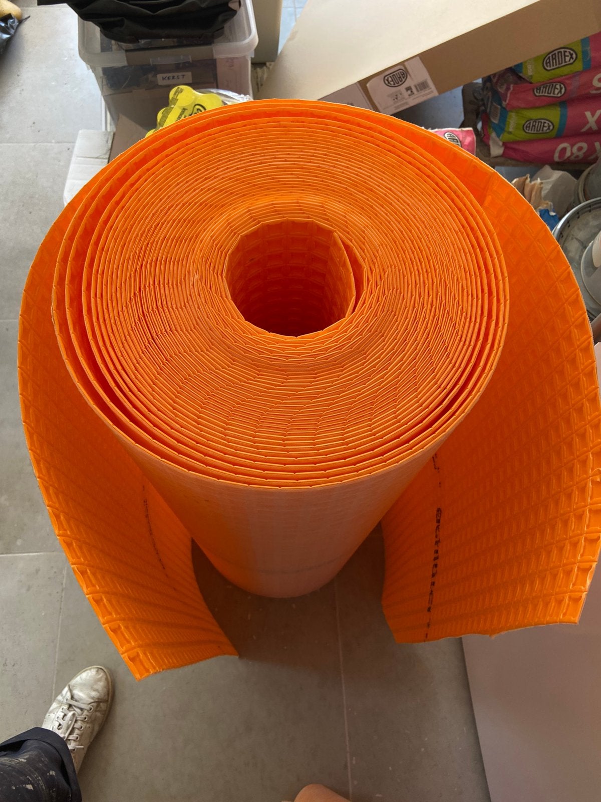 Schluter-ditra ontkoppelingsmat, Ophalen, Nieuw, 15 m² of meer