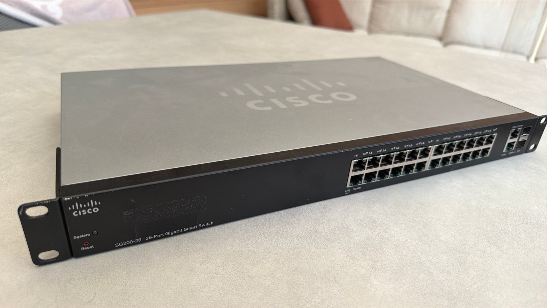 Cisco Managed Gigabit Switch, Ophalen, Zo goed als nieuw