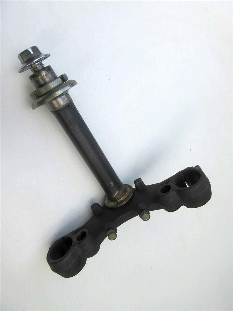 Kawasaki KZ305LT voorvork Tstuk KZ 305 LTD T-stuk vork klem, Motoren, Ophalen of Verzenden, Gebruikt