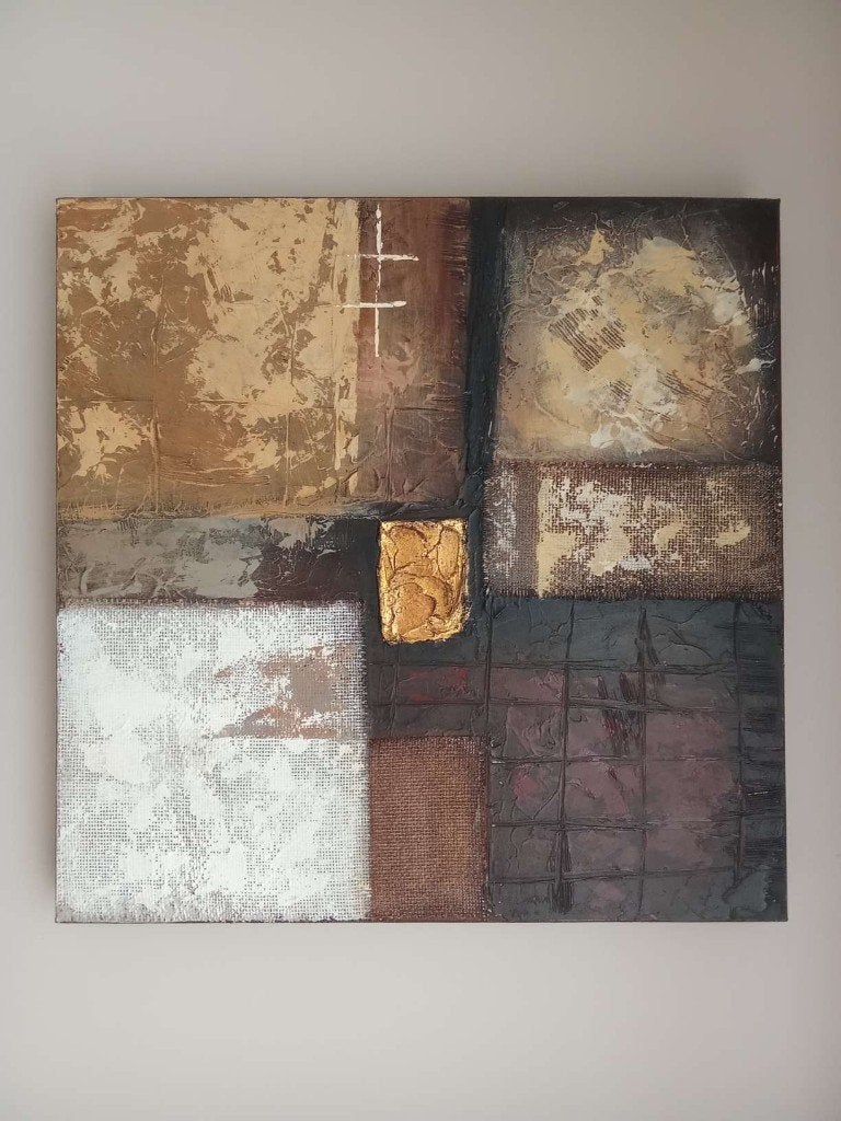 2 CANVAS - SCHILDERIJEN, Antiek en Kunst, Ophalen of Verzenden