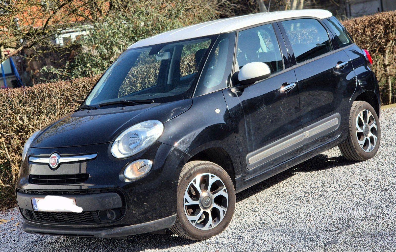 fiat 500L CNG BENZ 1prop clima 2017.180mkm ctok 3700€, Autos, Cuir, Euro 6, Boîte manuelle, 5 portes