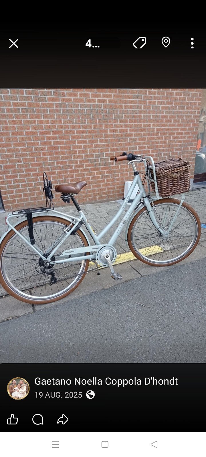 fiets, Ophalen, Zo goed als nieuw