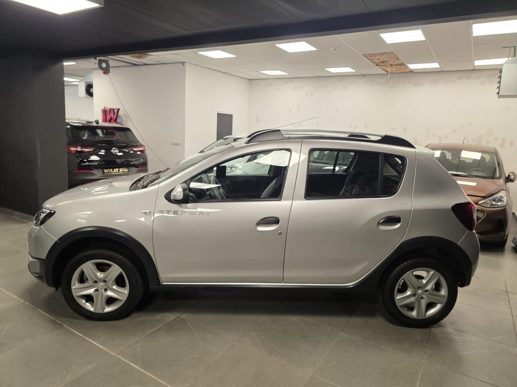 DACIA SANDERO STEPWAY BENZINE/53.000 KM/TOP STAAT, Auto's, Dacia, Euro 5, Zwart, Bedrijf, Sandero