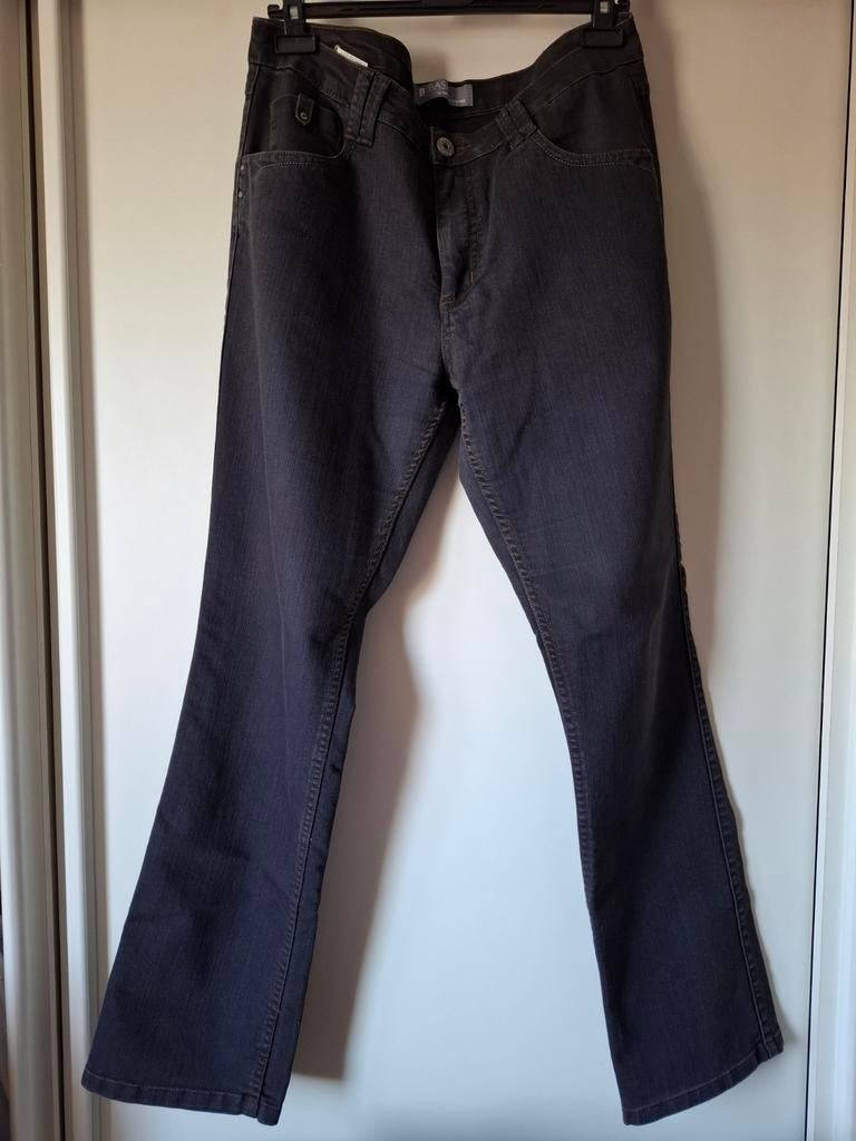 Jeans femme JBC, gris foncé taille 34 / 32, comme neuf, Enlèvement, Gris