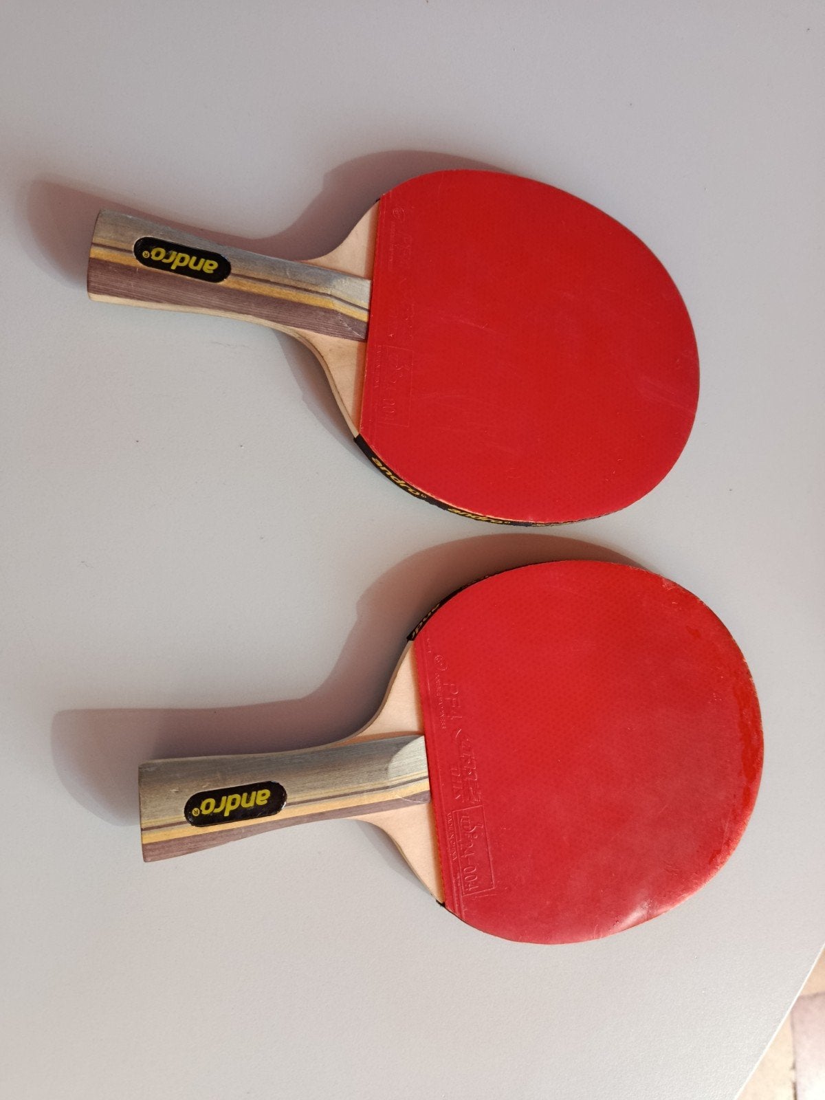Tafeltennisbatjes Andro, Sport en Fitness, Ophalen of Verzenden