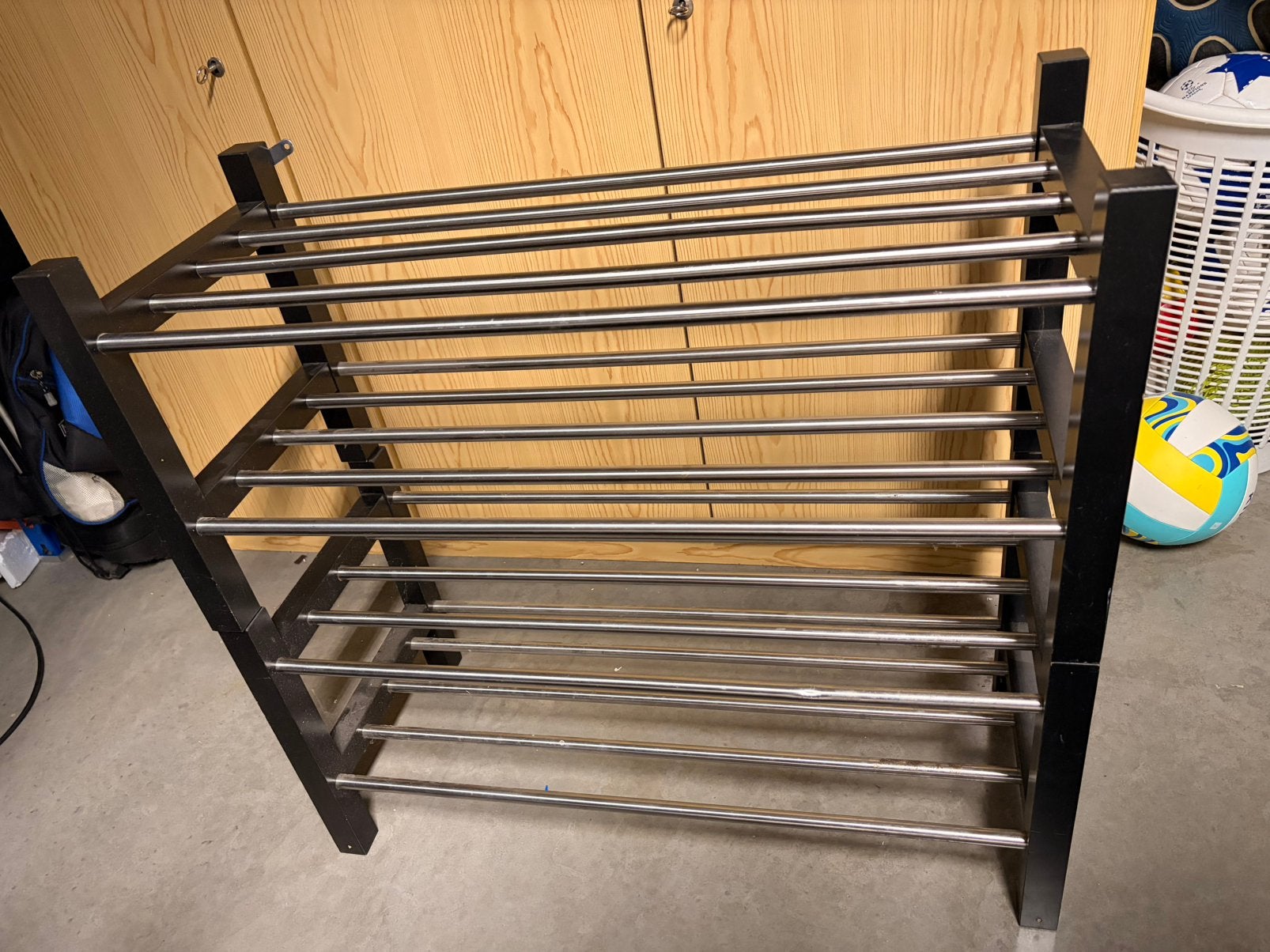 Schoenenrek Ikea Tjusig zwart 2 stuks, Enlèvement, Comme neuf