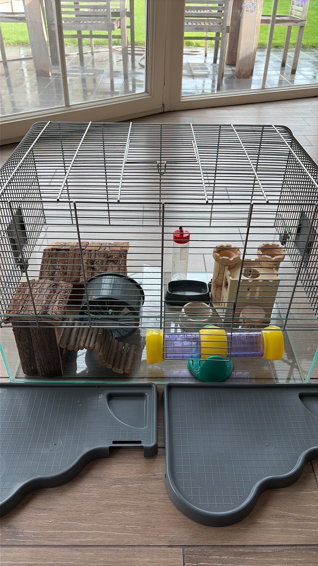 Kooi en accessoires voor kleine knaagdieren, Animaux & Accessoires, Rongeurs & Lapins | Cages & Clapiers, Enlèvement, Comme neuf