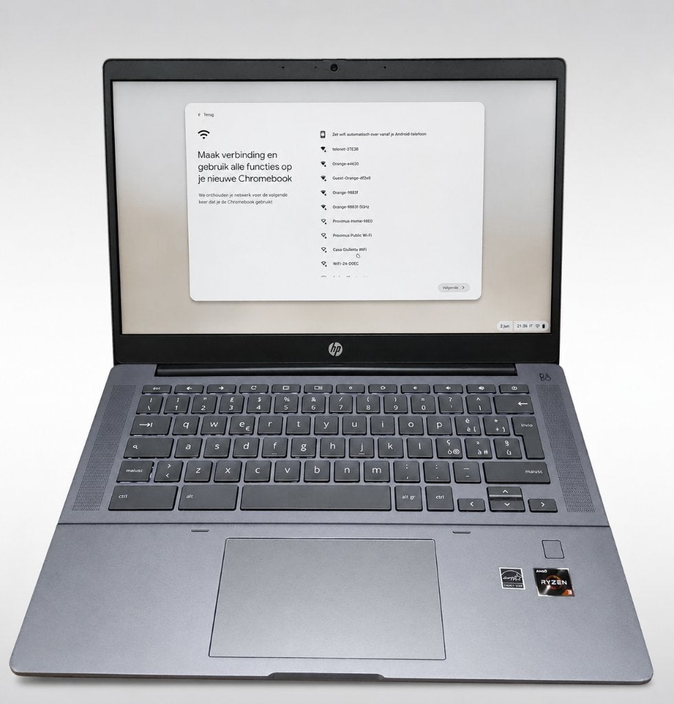 hp chromebook 14" ryzen 3 - 8Gb ram - 128 Gb SSD, Computers en Software, Gebruikt, 2 tot 3 Ghz, 8 GB, 14 inch