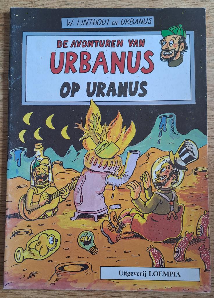 4 - Urbanus op Uranus, Boeken, Stripverhalen, Gelezen, Linthout en Urbanus, Eén stripboek, Ophalen of Verzenden