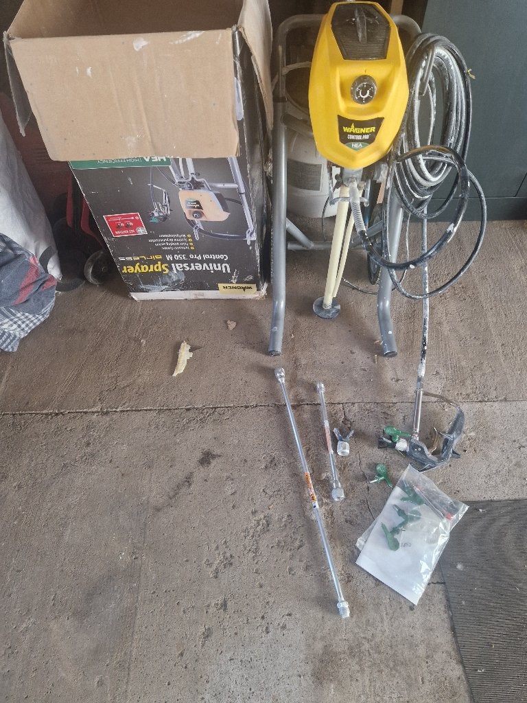 Wagner 350 pro, Bricolage & Construction, Matériel de peinture, Enlèvement, Comme neuf, Pulvérisateur de peinture ou Pompe à peinture