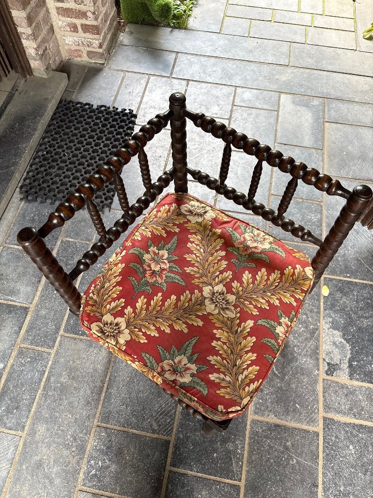 2 houten stoelen, Maison & Meubles, Chaises, Enlèvement, Utilisé, Bois, Deux