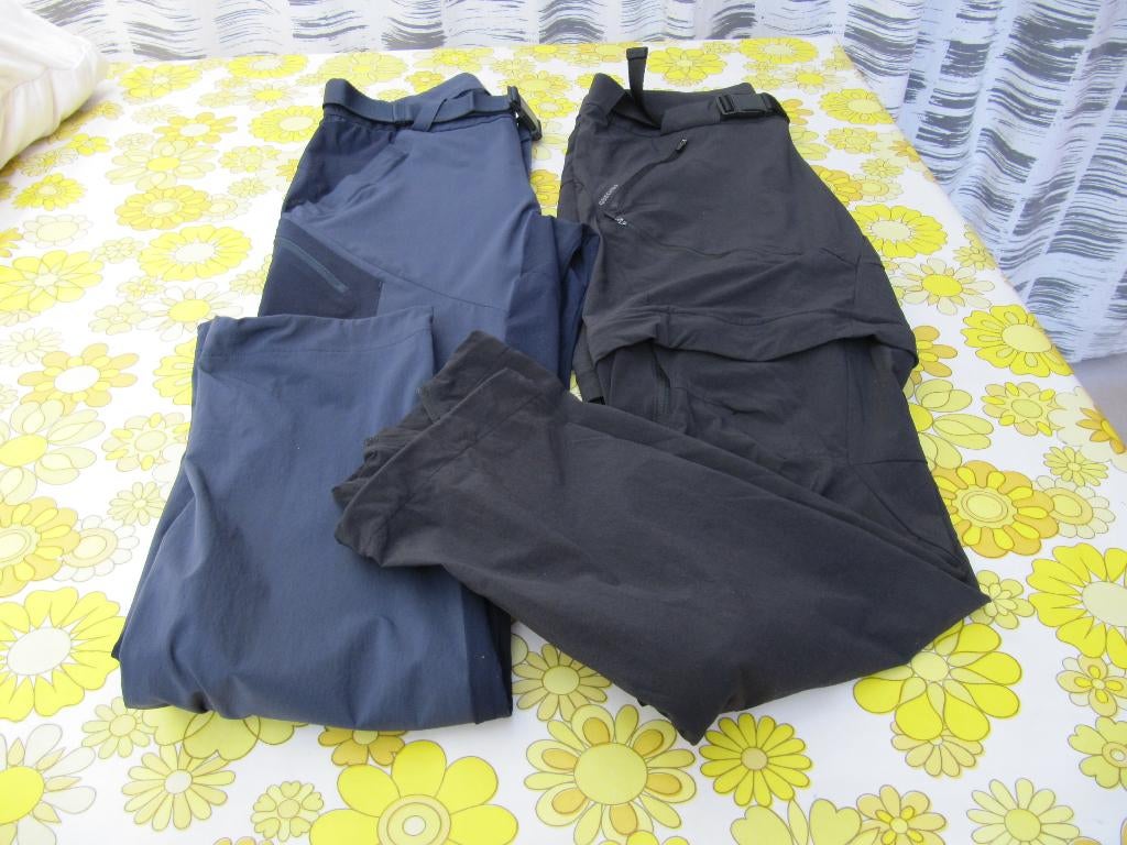 2 Lange wandelbroeken maat M, Enlèvement ou Envoi, Comme neuf, Taille 48/50 (M), Decathlon