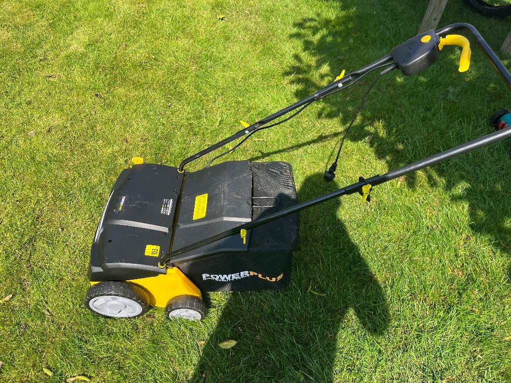 elektrische gazonverluchter, Ophalen, Zo goed als nieuw, Elektrisch, Power plus